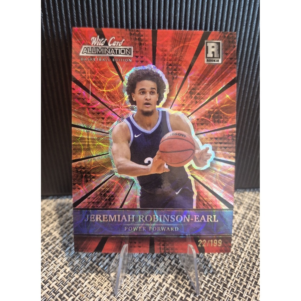 2022 Wild Card Jeremiah Robinson-Earl #ABC-37 Alumination Red Scope /199 RC